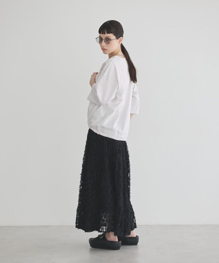 GARAGE OF GOOD CLOTHING「【日本製】七分袖裾ドロストプルオーバー」|Tシャツ・カットソー|