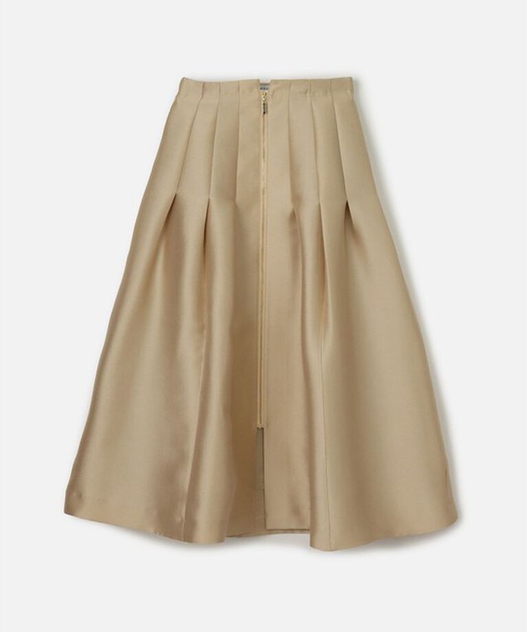 LOULOU WILLOUGHBY「【LOULOU WILLOUGHBY】◇ジップアップタックスカート」|スカート|