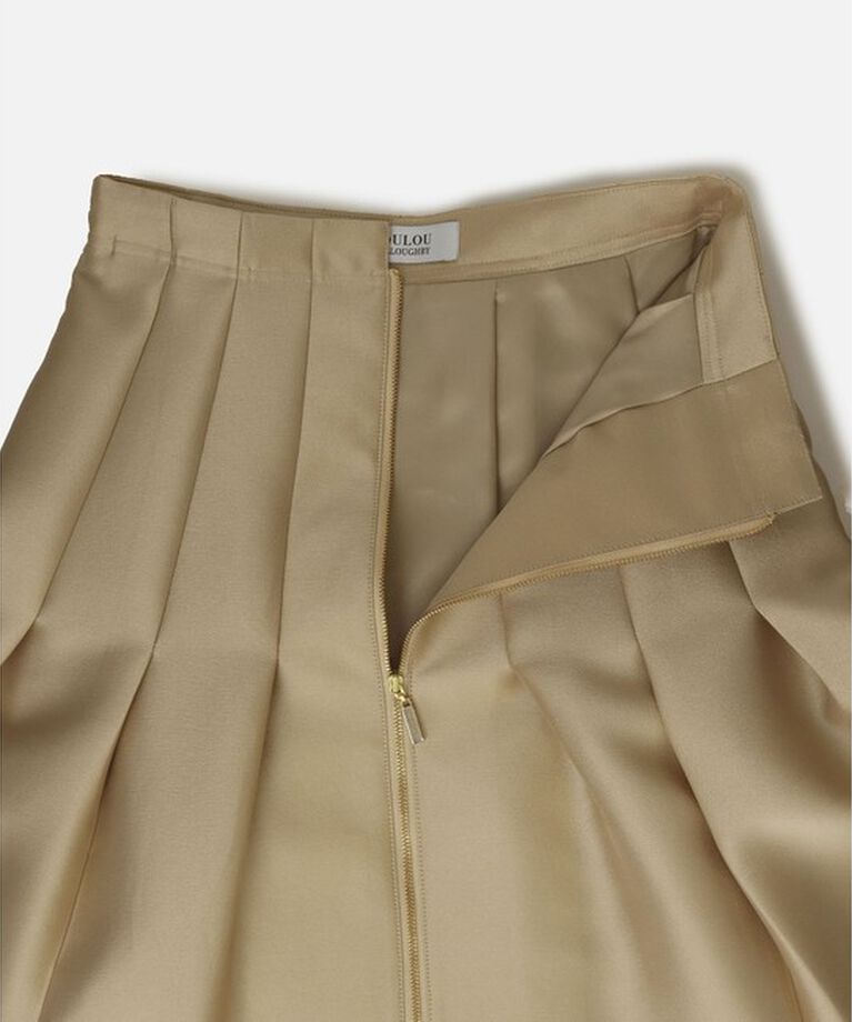 LOULOU WILLOUGHBY「【LOULOU WILLOUGHBY】◇ジップアップタックスカート」|スカート|
