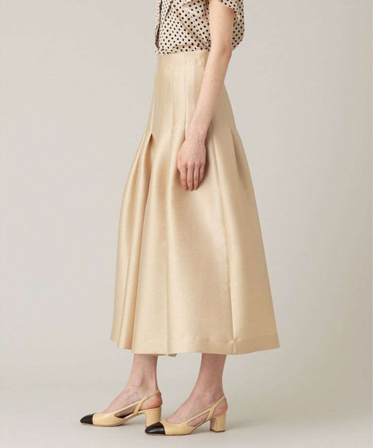 LOULOU WILLOUGHBY「【LOULOU WILLOUGHBY】◇ジップアップタックスカート」|スカート|