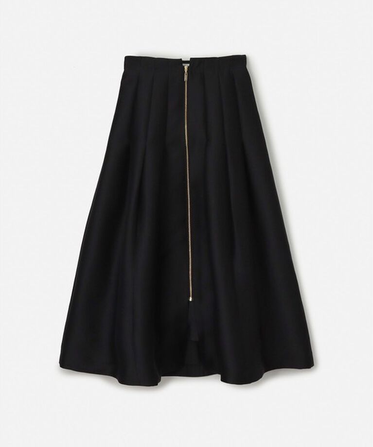 LOULOU WILLOUGHBY「【LOULOU WILLOUGHBY】◇ジップアップタックスカート」|スカート|