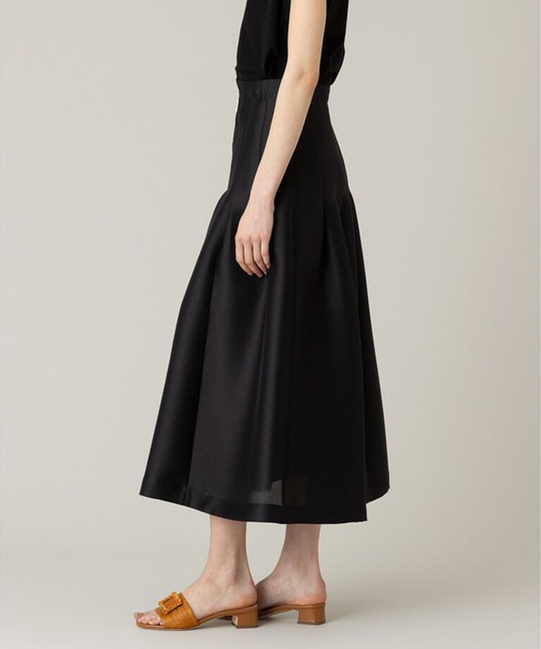 LOULOU WILLOUGHBY「【LOULOU WILLOUGHBY】◇ジップアップタックスカート」|スカート|