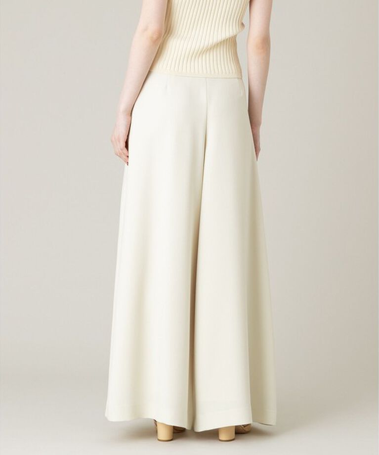 LOULOU WILLOUGHBY「【LOULOU WILLOUGHBY】ジョーゼットタックワイドパンツ」|その他|