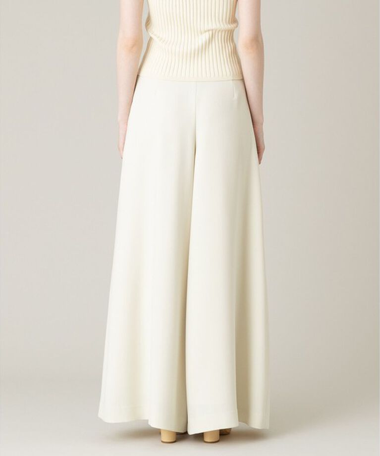 LOULOU WILLOUGHBY「【LOULOU WILLOUGHBY】ジョーゼットタックワイドパンツ」|その他|