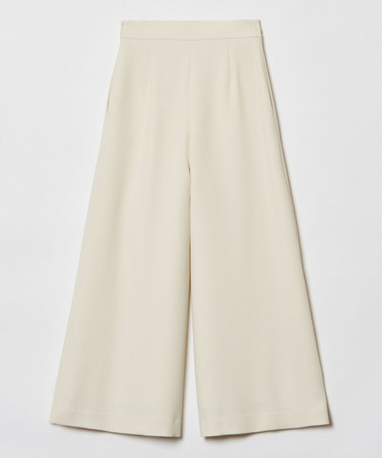 LOULOU WILLOUGHBY「【LOULOU WILLOUGHBY】ジョーゼットタックワイドパンツ」|その他|