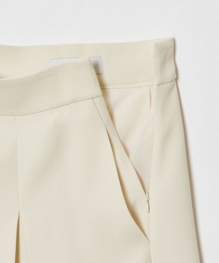LOULOU WILLOUGHBY「【LOULOU WILLOUGHBY】ジョーゼットタックワイドパンツ」|その他|