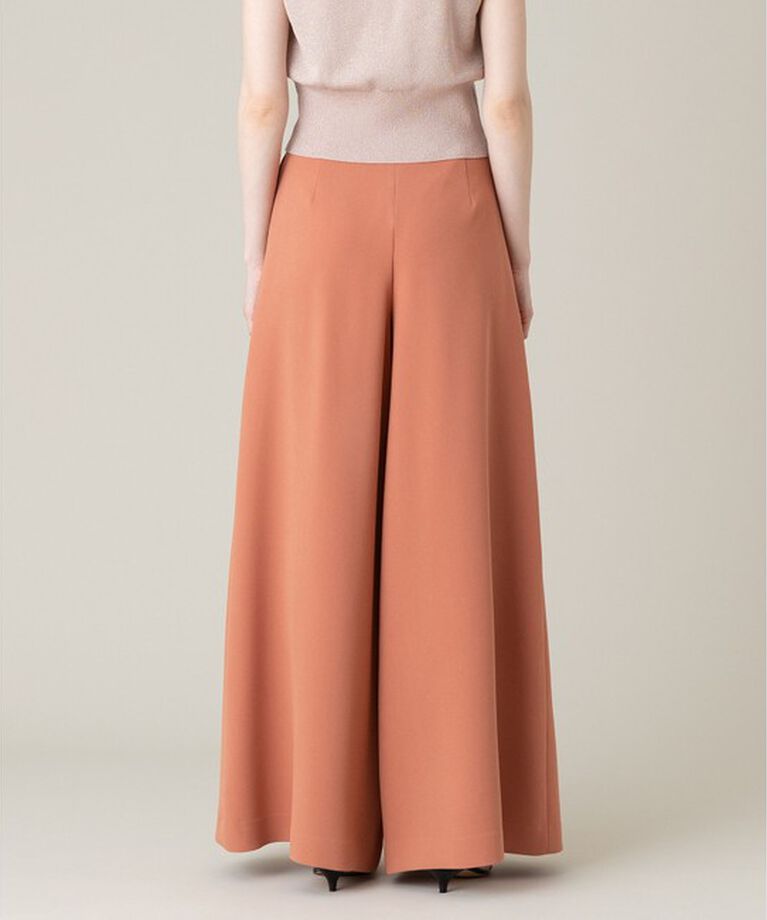 LOULOU WILLOUGHBY「【LOULOU WILLOUGHBY】ジョーゼットタックワイドパンツ」|その他|