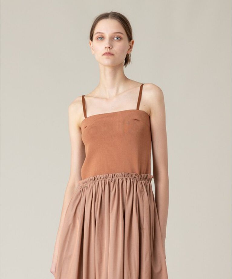 LOULOU WILLOUGHBY「【LOULOU WILLOUGHBY】ビスチェニットワンピース」|ワンピース|