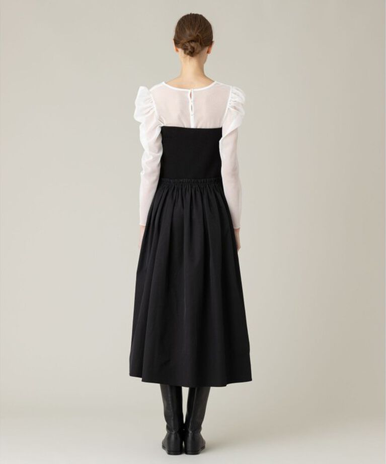 LOULOU WILLOUGHBY「【LOULOU WILLOUGHBY】ビスチェニットワンピース」|ワンピース|