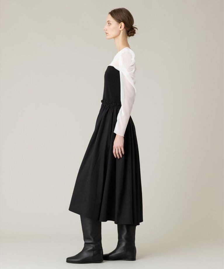 LOULOU WILLOUGHBY「【LOULOU WILLOUGHBY】ビスチェニットワンピース」|ワンピース|