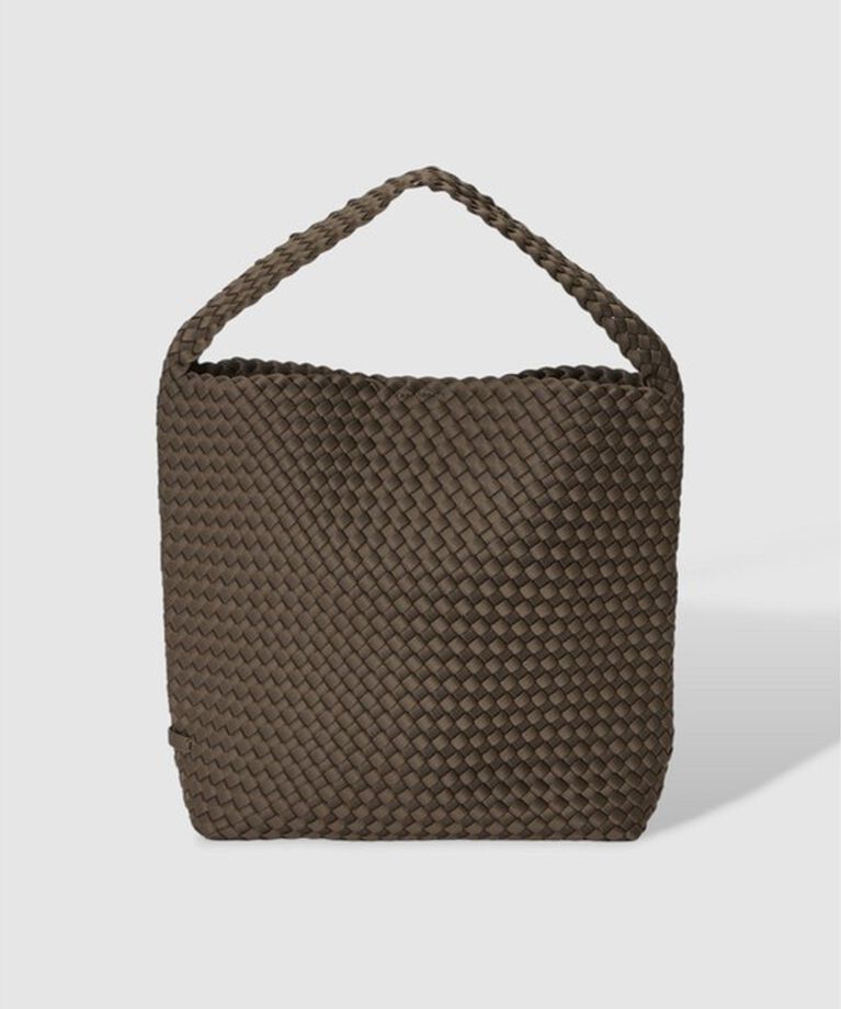 allureville「【NAGHEDI (ナゲティ)】ＮＯＭＡＤ　ＭＥＤＩＵＭ　トートバッグ」|ショルダー・メッセンジャー|ブラウン
