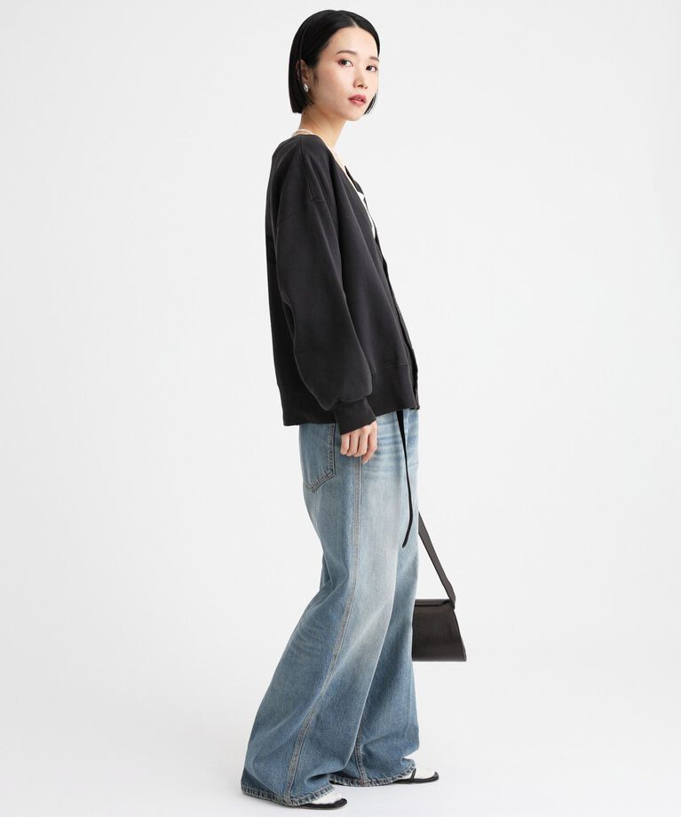  「 【81BRANCA】スウェットカーディガン」|カーディガン|
