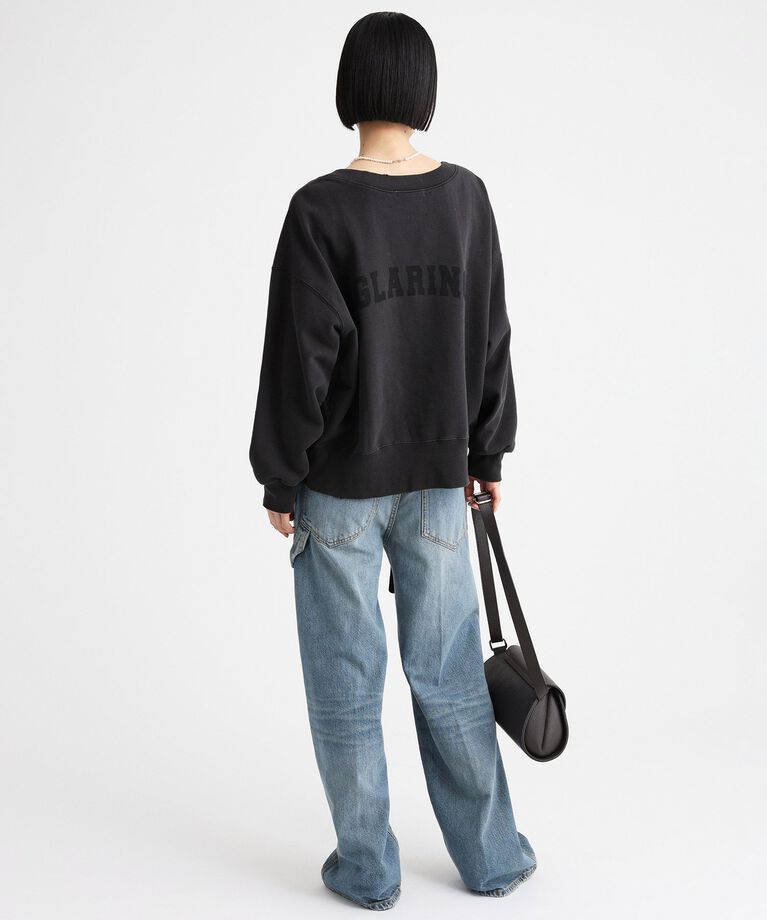  「 【81BRANCA】スウェットカーディガン」|カーディガン|