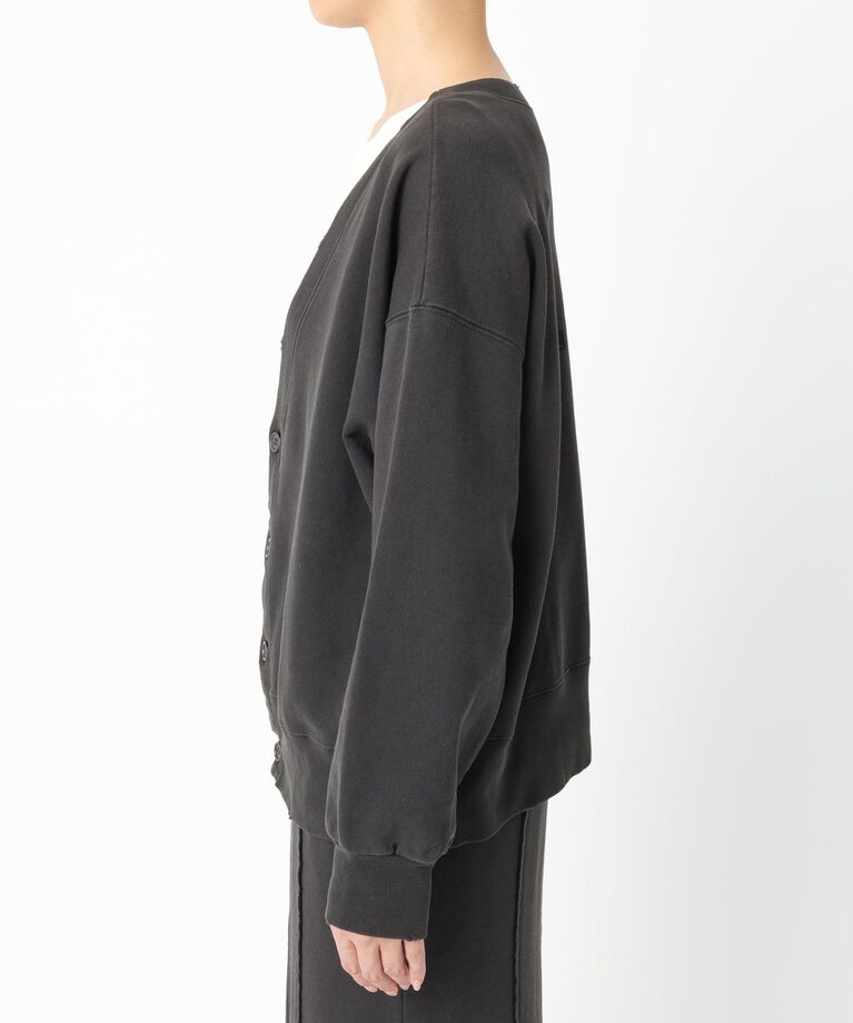  「 【81BRANCA】スウェットカーディガン」|カーディガン|