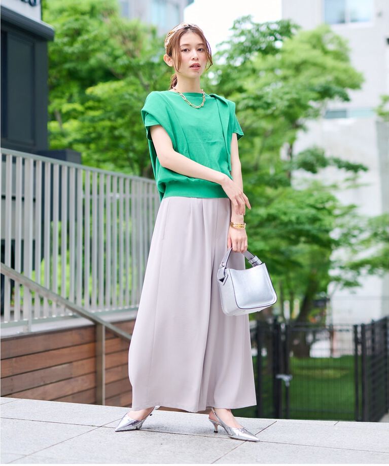 UNTITLED「【大人気セットアップ！！快適なはき心地】リラックス ガウチョパンツ」|その他|