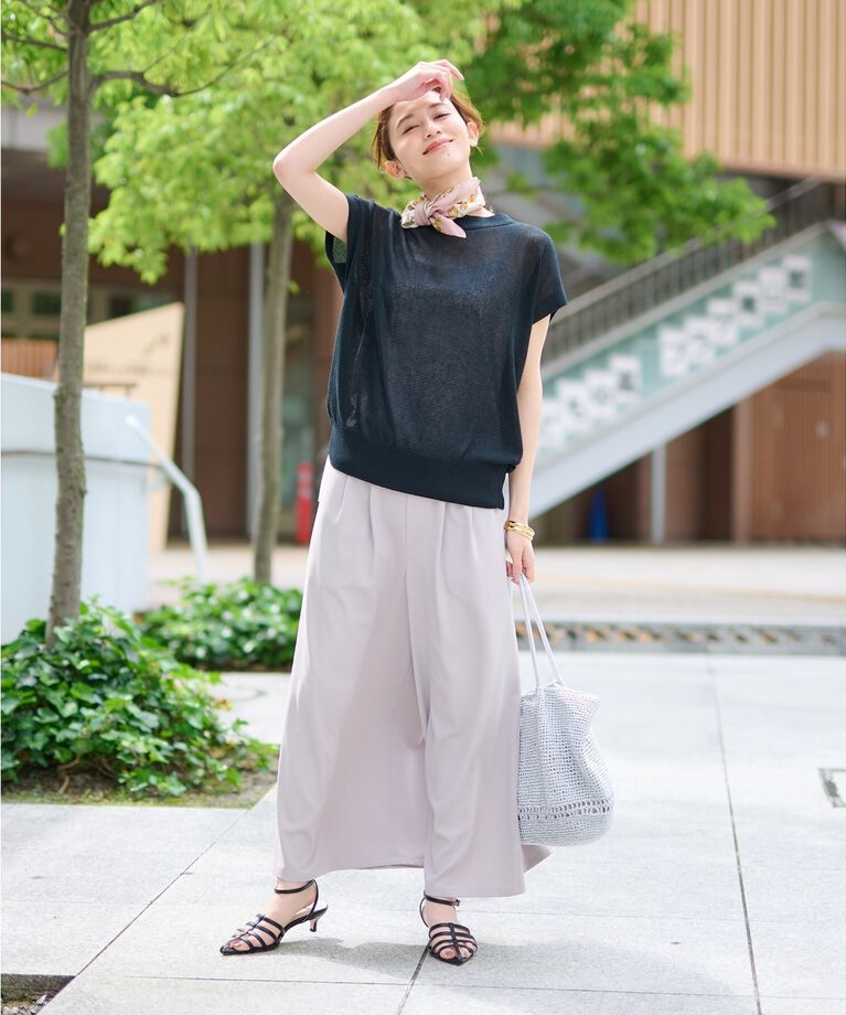 UNTITLED「【大人気セットアップ！！快適なはき心地】リラックス ガウチョパンツ」|その他|