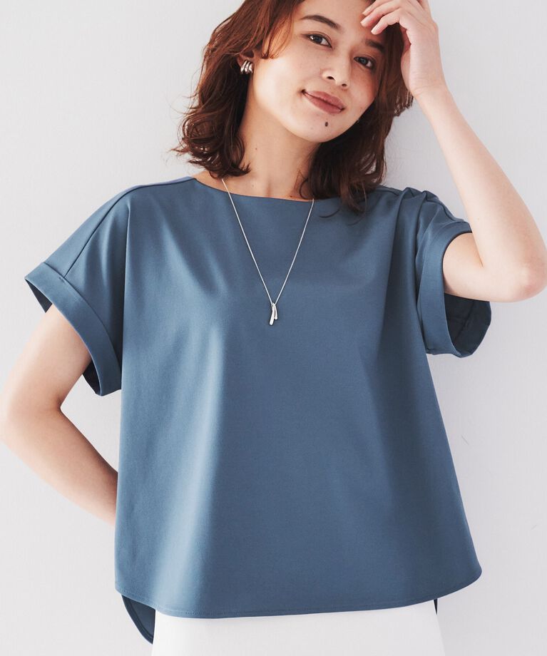 UNTITLED「【セットアップ可能】ドルマンシルエット プルオーバー」|Tシャツ・カットソー|ﾌﾞﾙｰ(092)
