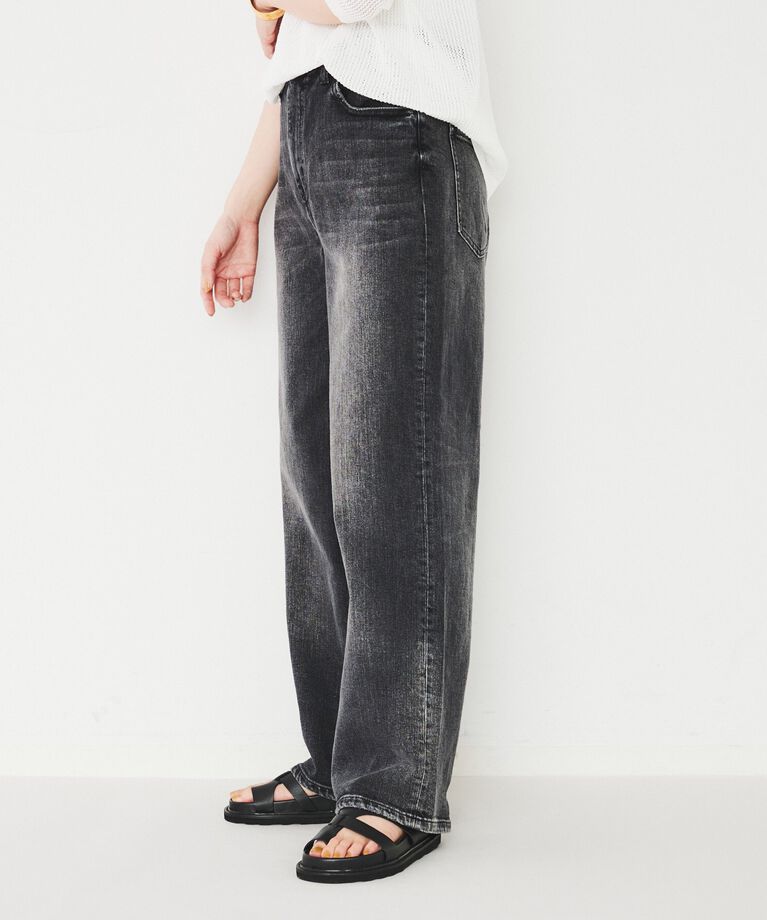 UNTITLED「【Healthy DENIM】 Pink Pepper（ピンクペッパー）ワイドストレートデニム」|デニム|