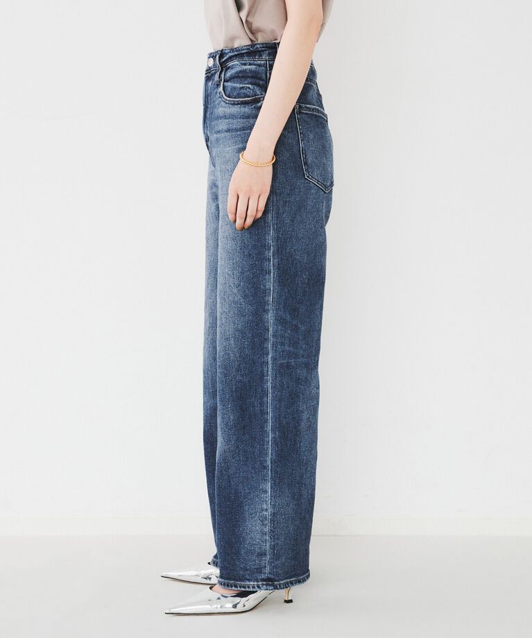 UNTITLED「【Healthy DENIM】 Pink Pepper（ピンクペッパー）ワイドストレートデニム」|デニム|