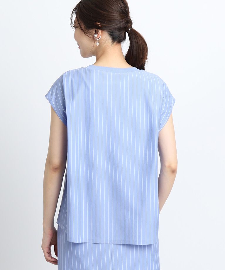 Reflect「【SALE／接触冷感／洗える／セットアップ可能】フレンチスリーブカットソー」|Tシャツ・カットソー|