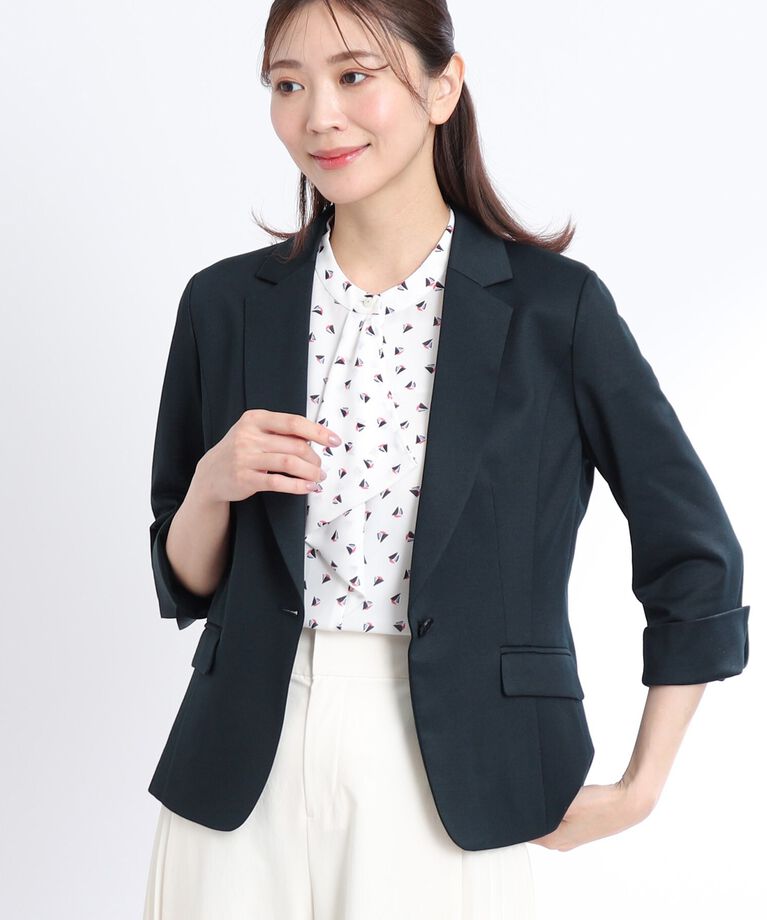 Reflect「【SALE／人気匠シリーズ／UVカット／接触冷感／洗える】夏匠ジャケット／ベーシックテーラード」|テーラードジャケット|