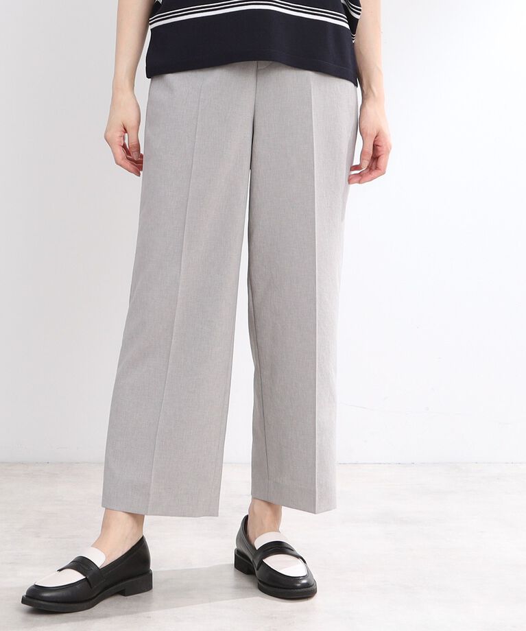 Reflect「【UVカット／マシンウォッシュ可／セットアップ可／夏の通勤におすすめ】ドライタッチストレートパンツ」|その他|ライトグレー(011
