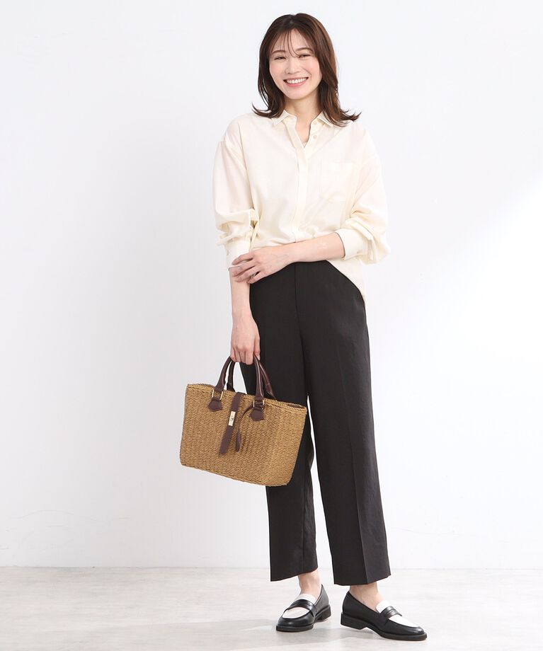 Reflect「【UVカット／マシンウォッシュ可／セットアップ可／夏の通勤におすすめ】ドライタッチストレートパンツ」|その他|