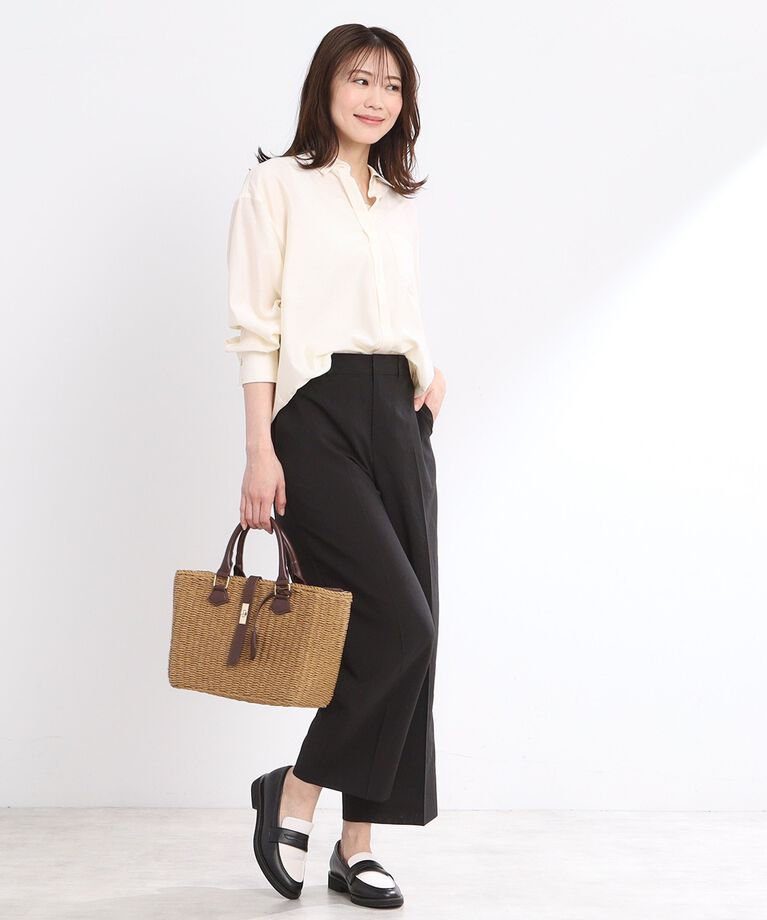 Reflect「【UVカット／マシンウォッシュ可／セットアップ可／夏の通勤におすすめ】ドライタッチストレートパンツ」|その他|