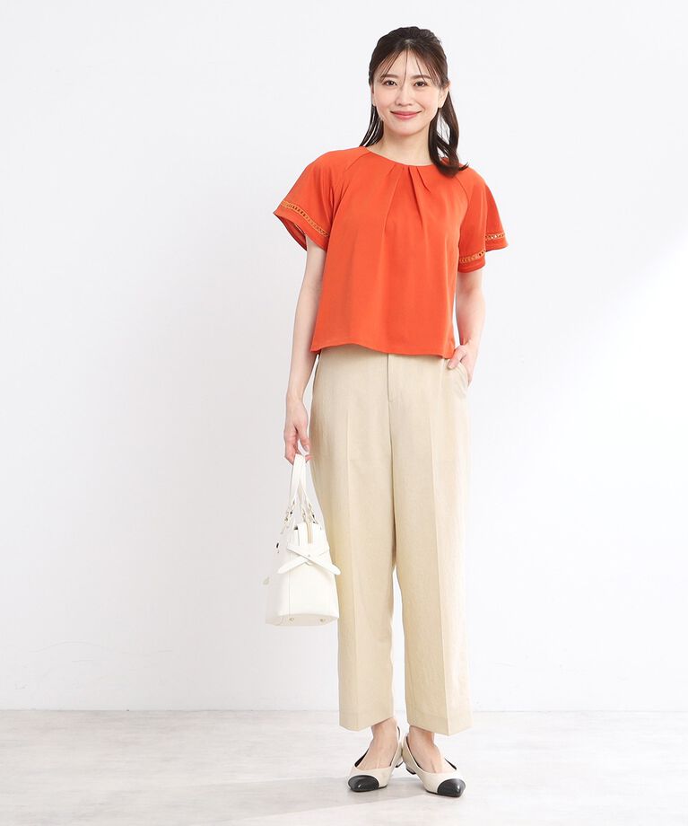 Reflect「【UVカット／マシンウォッシュ可／セットアップ可／夏の通勤におすすめ】ドライタッチストレートパンツ」|その他|