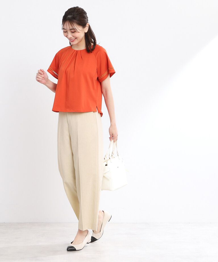 Reflect「【UVカット／マシンウォッシュ可／セットアップ可／夏の通勤におすすめ】ドライタッチストレートパンツ」|その他|