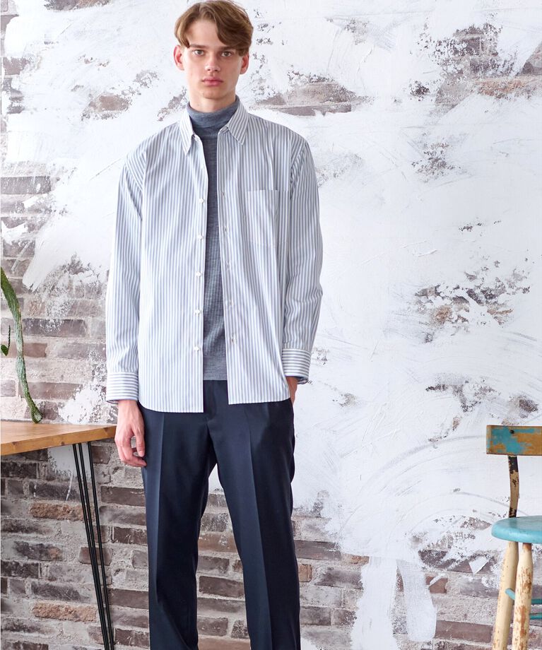 DRESSTERIOR「THOMAS MASON ストライプシャツ」|シャツ・ブラウス|