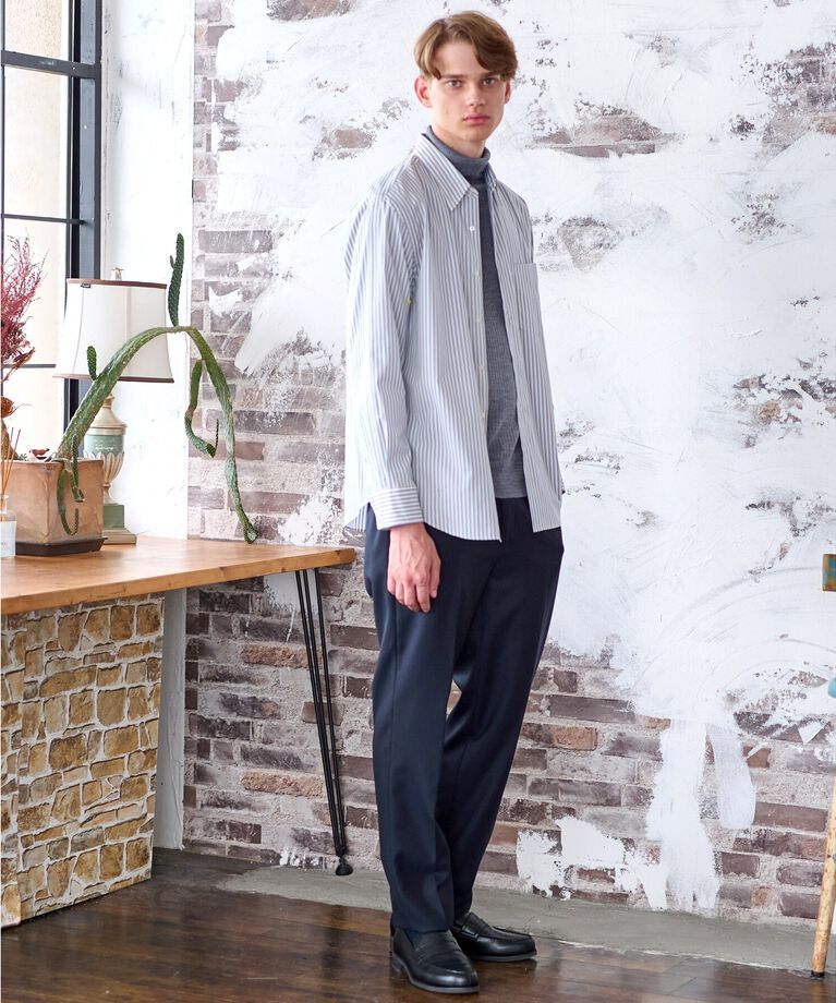 DRESSTERIOR「THOMAS MASON ストライプシャツ」|シャツ・ブラウス|