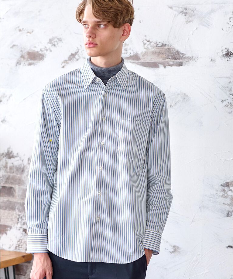 DRESSTERIOR「THOMAS MASON ストライプシャツ」|シャツ・ブラウス|