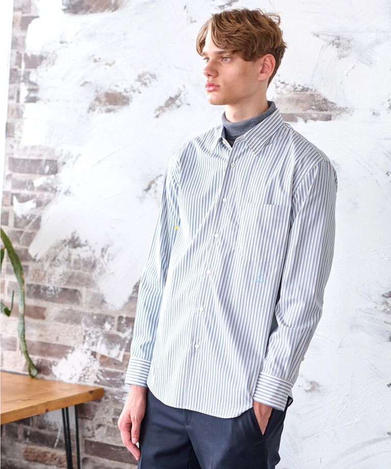 DRESSTERIOR「THOMAS MASON ストライプシャツ」|シャツ・ブラウス|