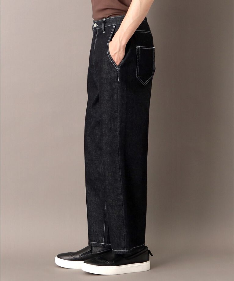 DRESSTERIOR「【セットアップ可】ハイグレード ワイドデニムパンツ」|デニム|
