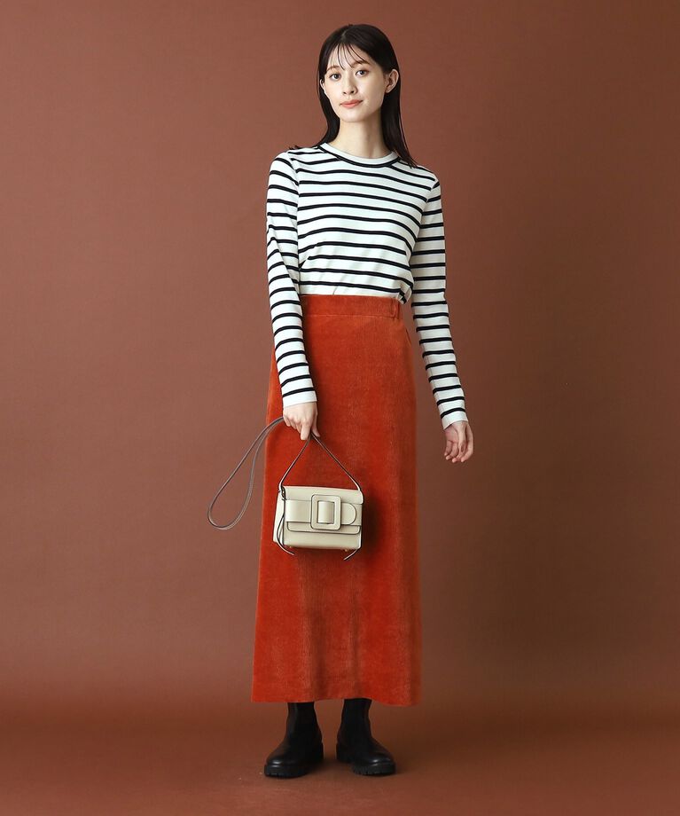 DRESSTERIOR「コーデュロイイージースカート」|スカート|