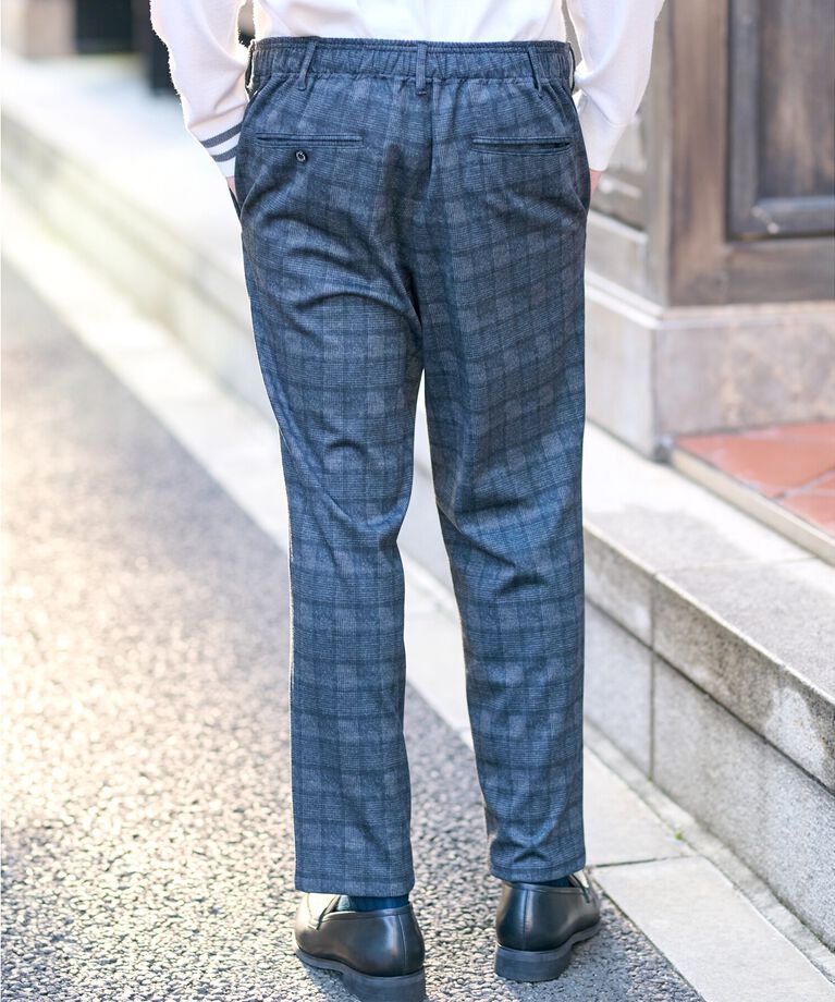 DRESSTERIOR「【セットアップ可】ネイビーグレンチェックパンツ」|その他|