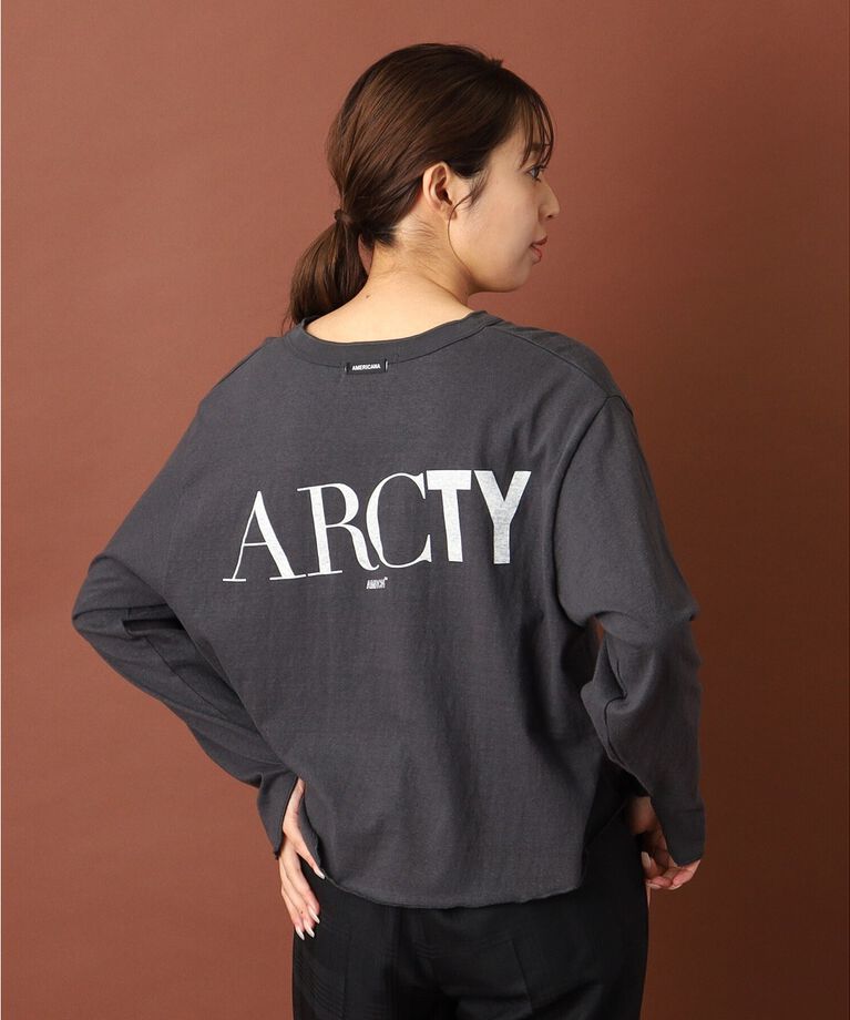 DRESSTERIOR「Americana（アメリカーナ）スキッパートップス」|Tシャツ・カットソー|グレー(015)