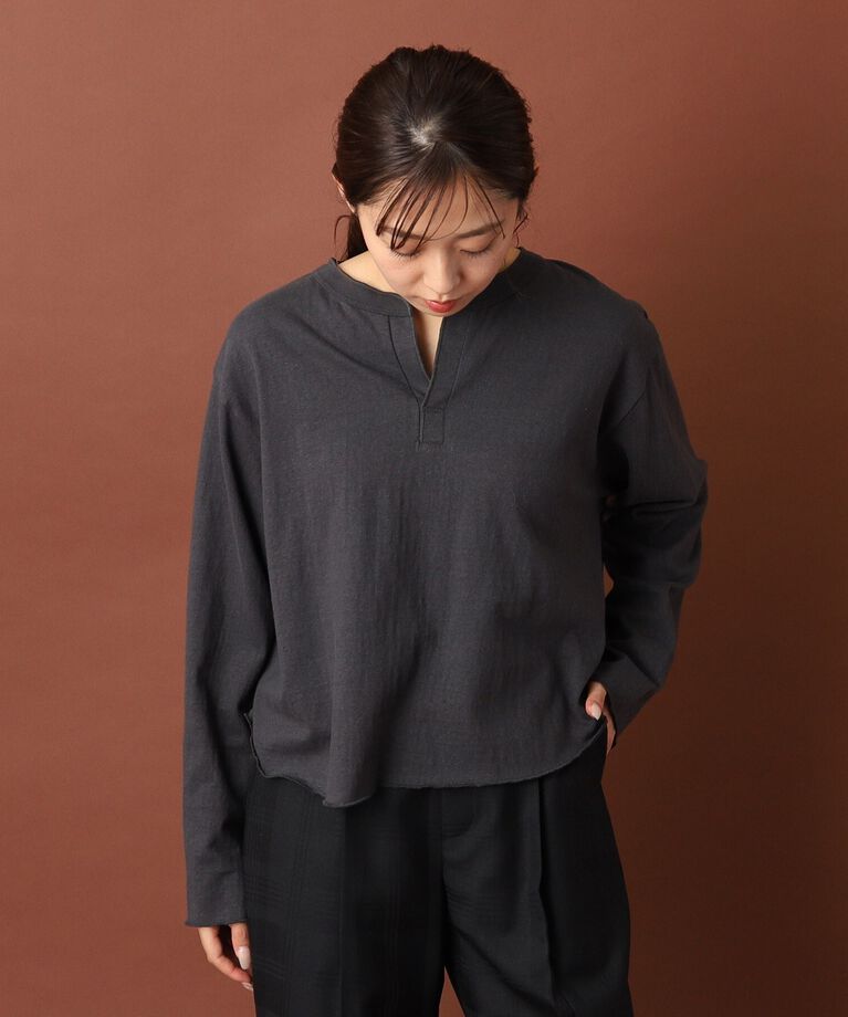 DRESSTERIOR「Americana（アメリカーナ）スキッパートップス」|Tシャツ・カットソー|