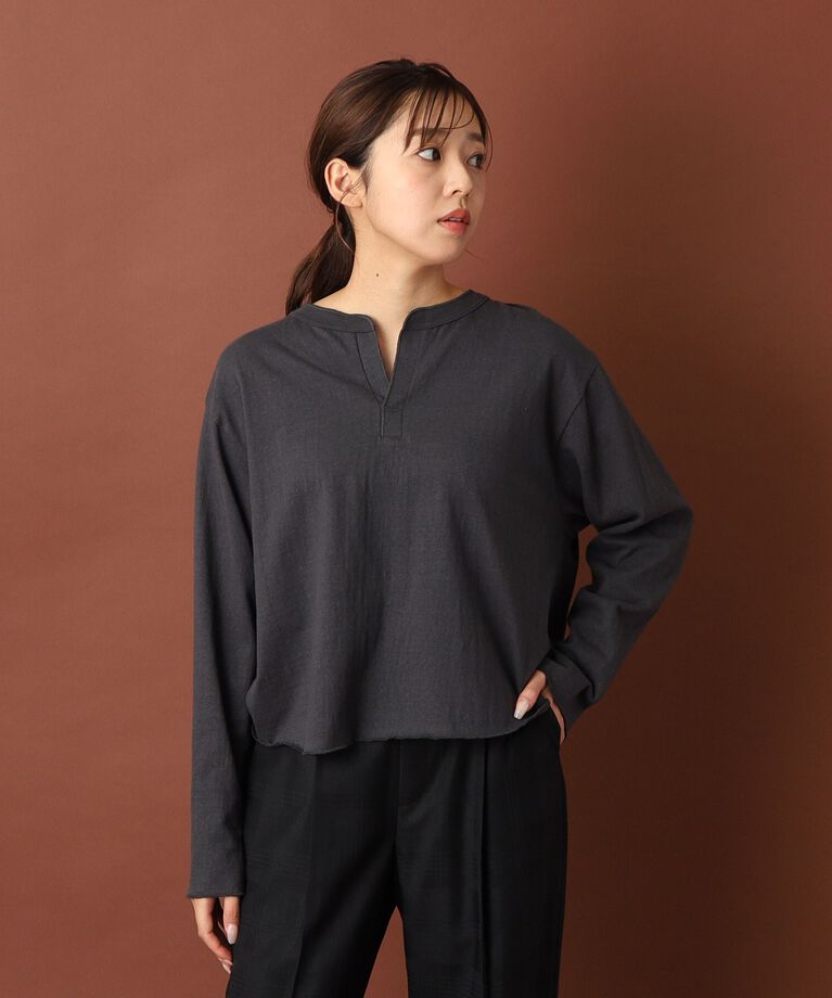DRESSTERIOR「Americana（アメリカーナ）スキッパートップス」|Tシャツ・カットソー|