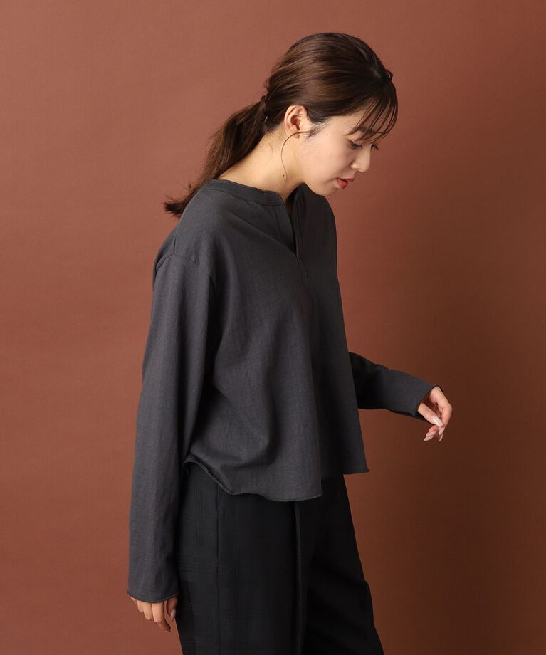 DRESSTERIOR「Americana（アメリカーナ）スキッパートップス」|Tシャツ・カットソー|