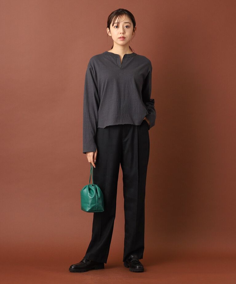 DRESSTERIOR「Americana（アメリカーナ）スキッパートップス」|Tシャツ・カットソー|
