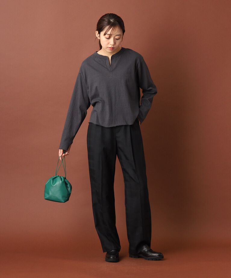 DRESSTERIOR「Americana（アメリカーナ）スキッパートップス」|Tシャツ・カットソー|