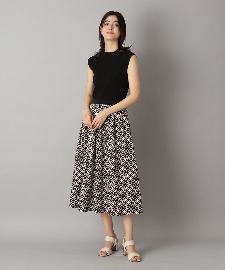 DRESSTERIOR「【洗える】オーバーラップサークルフレンチスリーブワンピ」|ワンピース|