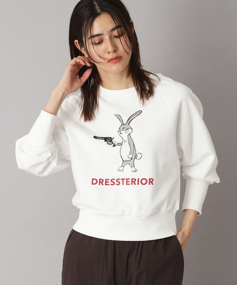 DRESSTERIOR「【今年も登場！/洗える】ピストルラビット裏毛スウェット」|パーカー|