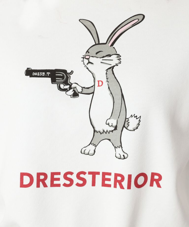 DRESSTERIOR「【今年も登場！/洗える】ピストルラビット裏毛スウェット」|パーカー|