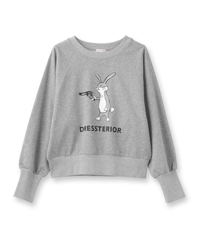 DRESSTERIOR「【今年も登場！/洗える】ピストルラビット裏毛スウェット」|パーカー|