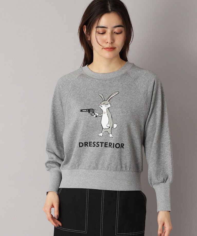 DRESSTERIOR「【今年も登場！/洗える】ピストルラビット裏毛スウェット」|パーカー|