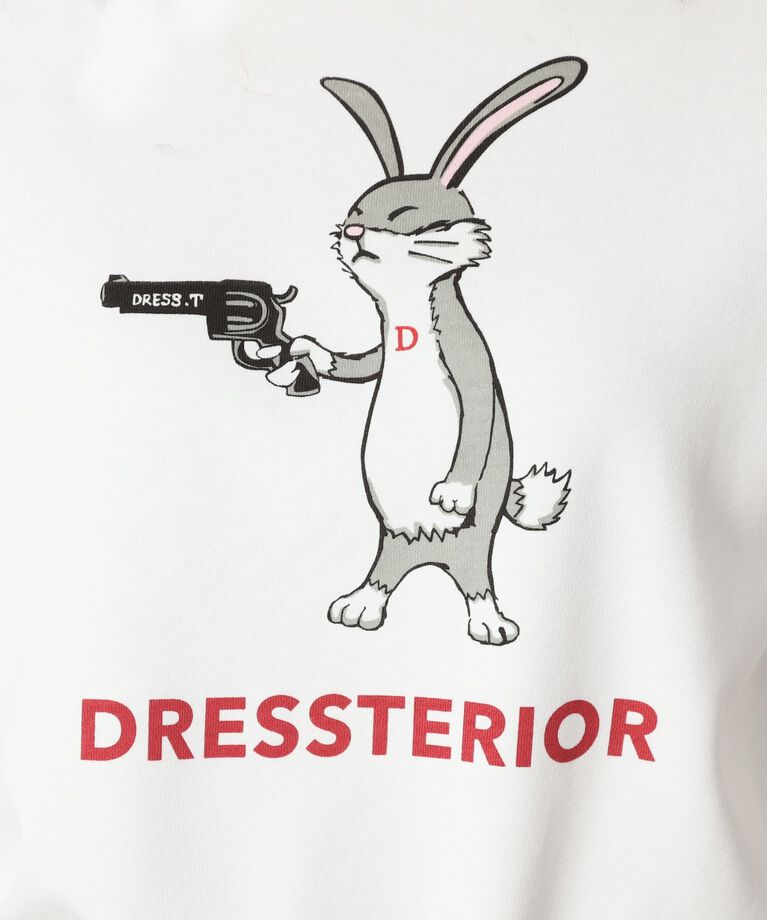 DRESSTERIOR「【今年も登場！/洗える】ピストルラビット裏毛スウェット」|パーカー|