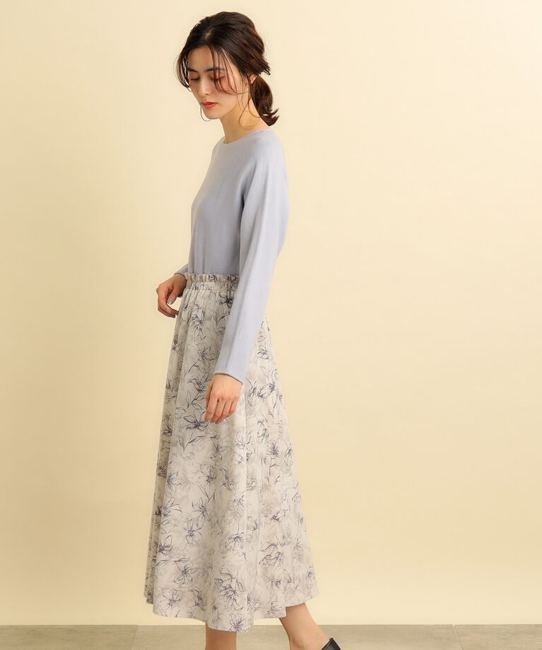 grove「ニット×スカートドッキングワンピース」|ワンピース|